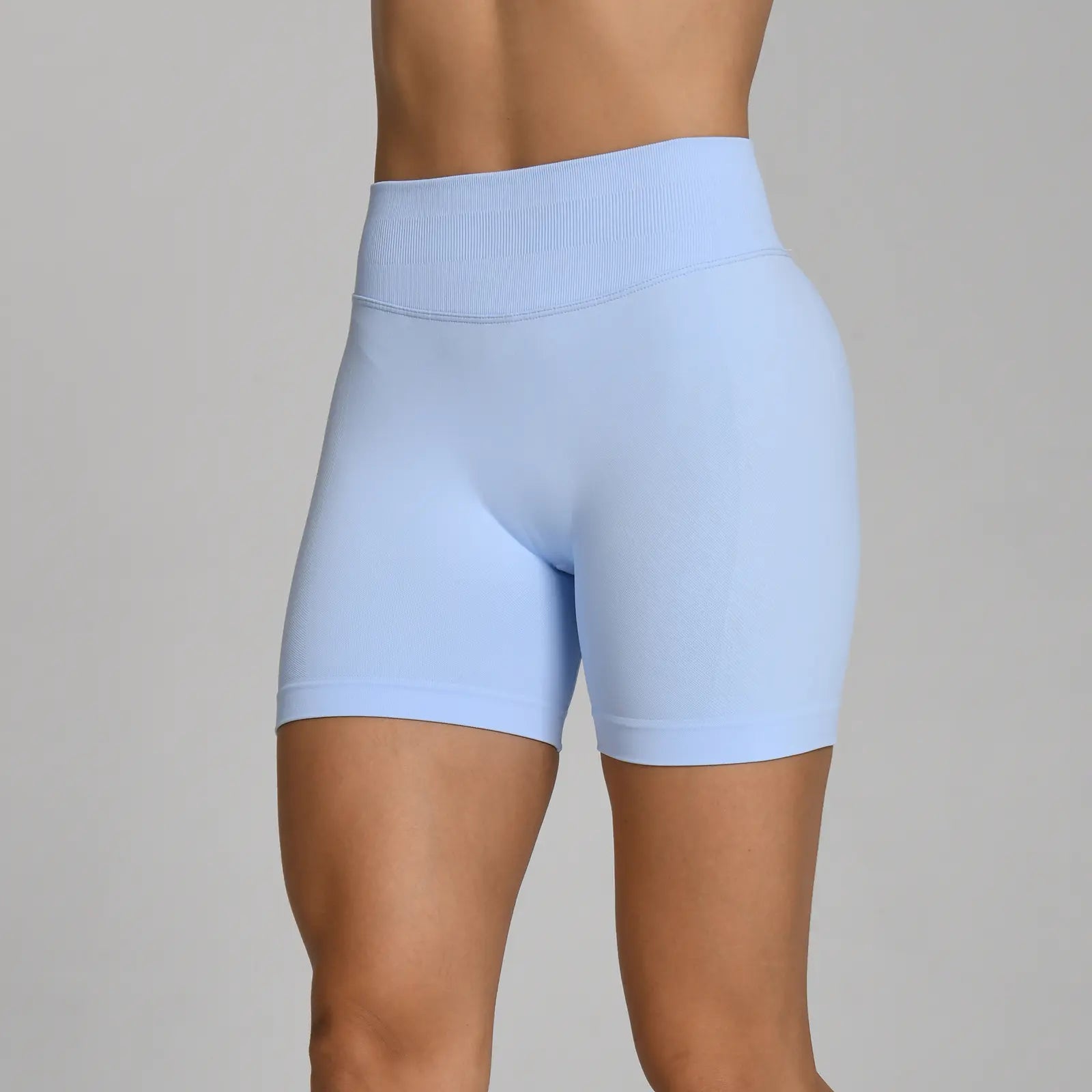 OUFALI Gym Shorts Impact 4.5" Women Workout Scrunch Butt Lifting Gym Seamless Shorts
